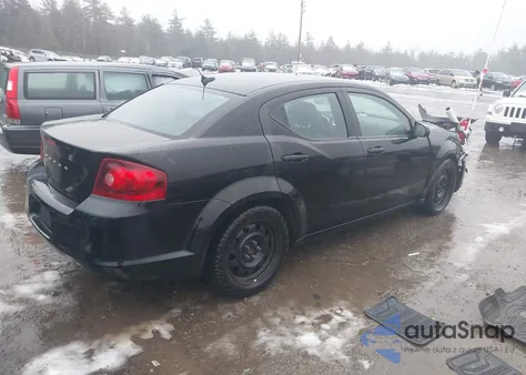 2012 Dodge Avenger Se z USA, uszkodzony, nr VIN 1C3CDZABXCN170027
